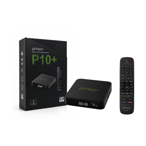 Grote foto prixon p10 krachtige 4k linux ott media streamer 2026 model telecommunicatie zenders en ontvangers