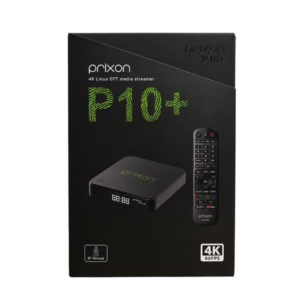 Grote foto prixon p10 krachtige 4k linux ott media streamer 2026 model telecommunicatie zenders en ontvangers