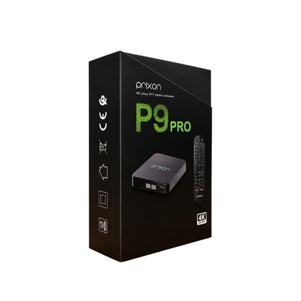 Grote foto prixon p9 pro krachtige 4k linux ott media streamer 2026 model telecommunicatie zenders en ontvangers