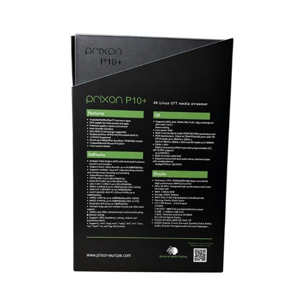 Grote foto prixon p10 krachtige 4k linux ott media streamer 2026 model telecommunicatie zenders en ontvangers