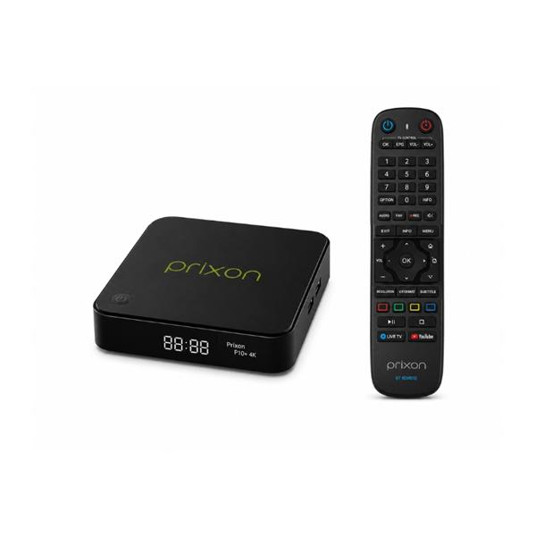Grote foto prixon p10 krachtige 4k linux ott media streamer 2026 model telecommunicatie zenders en ontvangers