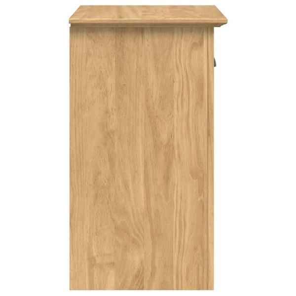 Grote foto vidaxl nachtkastje bodo honingbruin 53 x 38 5 x 67 cm bewerkt hout huis en inrichting complete slaapkamers