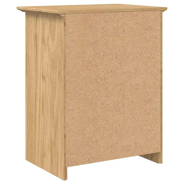 Grote foto vidaxl nachtkastje bodo honingbruin 53 x 38 5 x 67 cm bewerkt hout huis en inrichting complete slaapkamers