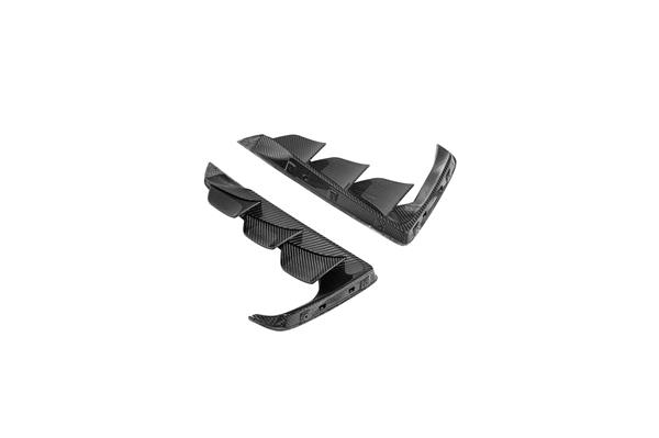 Grote foto porsche 911 992 gt3 rs carbon frunk louvres dry carbon motorkap louvres set oem pasvorm 2023 auto onderdelen tuning en styling
