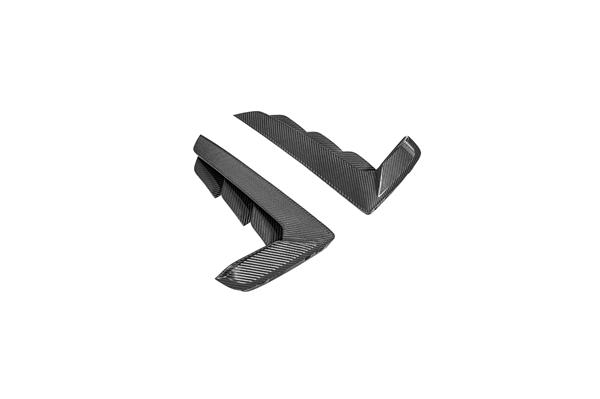 Grote foto porsche 911 992 gt3 rs carbon frunk louvres dry carbon motorkap louvres set oem pasvorm 2023 auto onderdelen tuning en styling