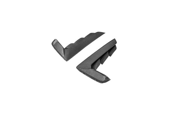 Grote foto porsche 911 992 gt3 rs carbon frunk louvres dry carbon motorkap louvres set oem pasvorm 2023 auto onderdelen tuning en styling