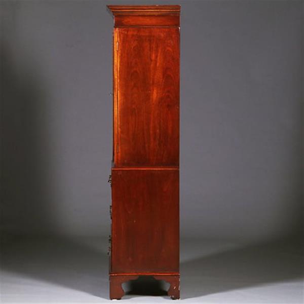 Grote foto het smalste engelse kabinet dat ik de laatste 44 jaar zag prachtig rijk ingelegd ca 1810 no.412010 antiek en kunst stoelen en banken