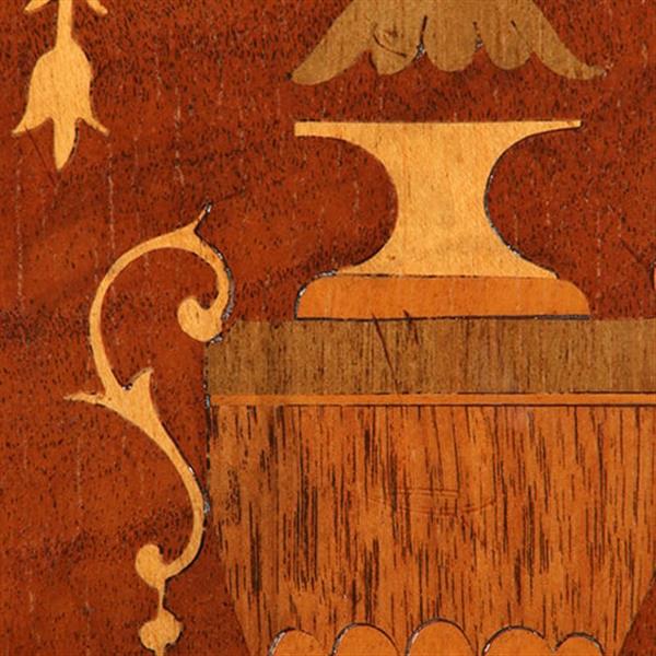 Grote foto het smalste engelse kabinet dat ik de laatste 44 jaar zag prachtig rijk ingelegd ca 1810 no.412010 antiek en kunst stoelen en banken