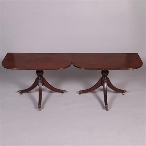Grote foto engelse eetkamertafel waar heel goed armstoelen onder passen max lengte 2 22 m lang ca 1890 no.4120 antiek en kunst stoelen en banken