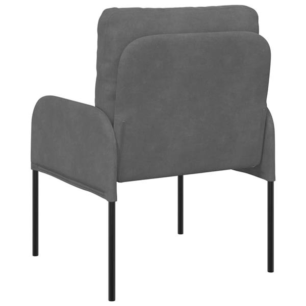 Grote foto vidaxl banken met kussen 55cm donkergrijs multiplex huis en inrichting bankstellen