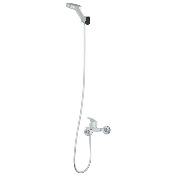 Grote foto vidaxl doucheset chroom g 1 2 inch doe het zelf en verbouw sanitair