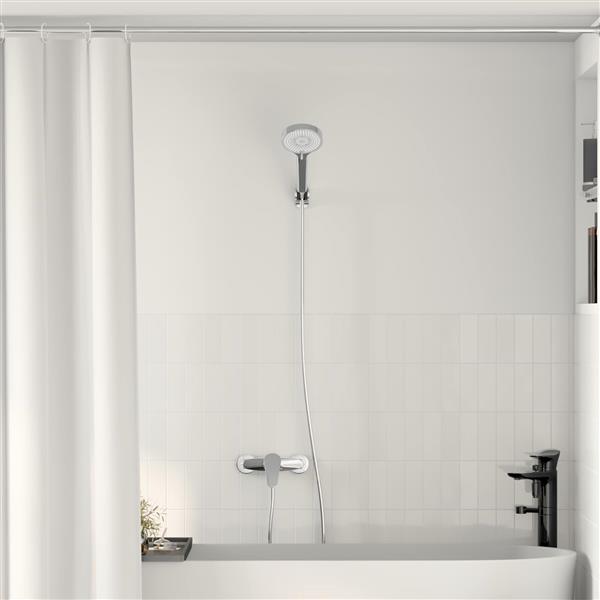 Grote foto vidaxl doucheset chroom g 1 2 inch doe het zelf en verbouw sanitair