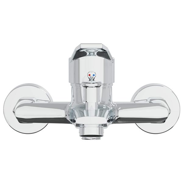 Grote foto vidaxl douchemengkraan chroom g 1 2 inch doe het zelf en verbouw sanitair