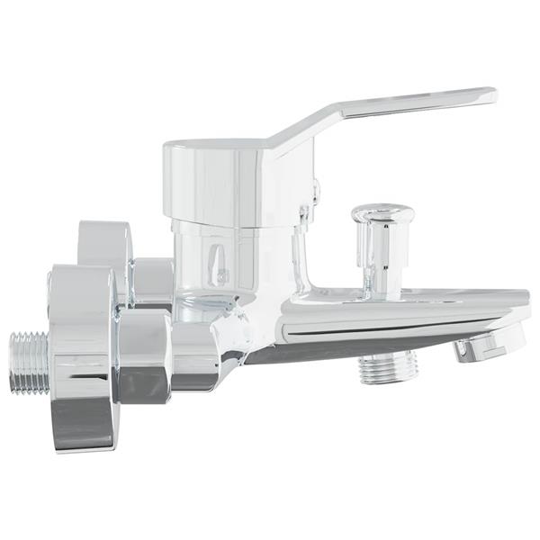 Grote foto vidaxl douchemengkraan chroom g 1 2 inch doe het zelf en verbouw sanitair