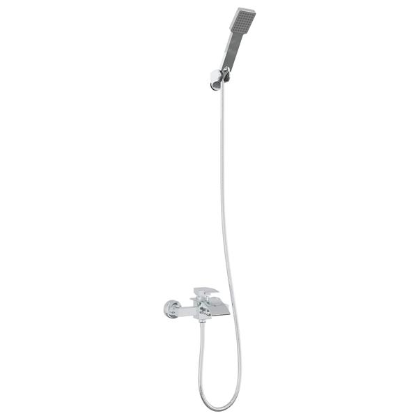 Grote foto vidaxl doucheset chroom g 1 2 inch doe het zelf en verbouw sanitair