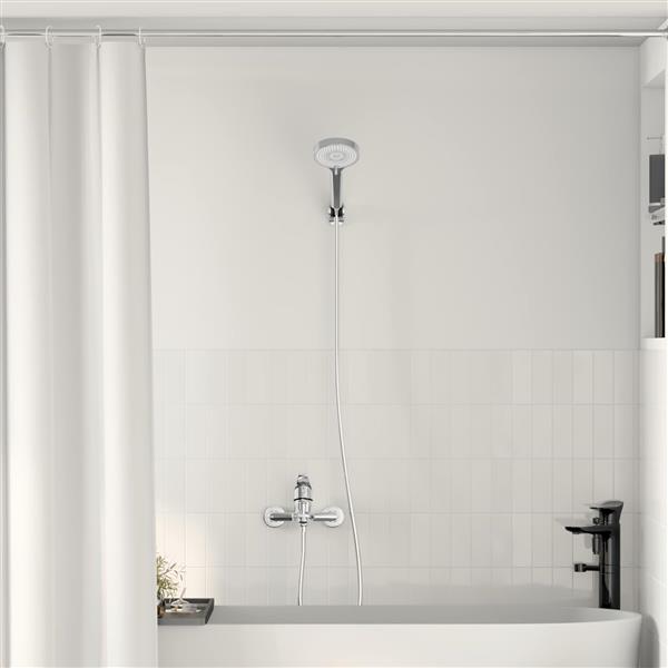 Grote foto vidaxl doucheset chroom g 1 2 inch doe het zelf en verbouw sanitair