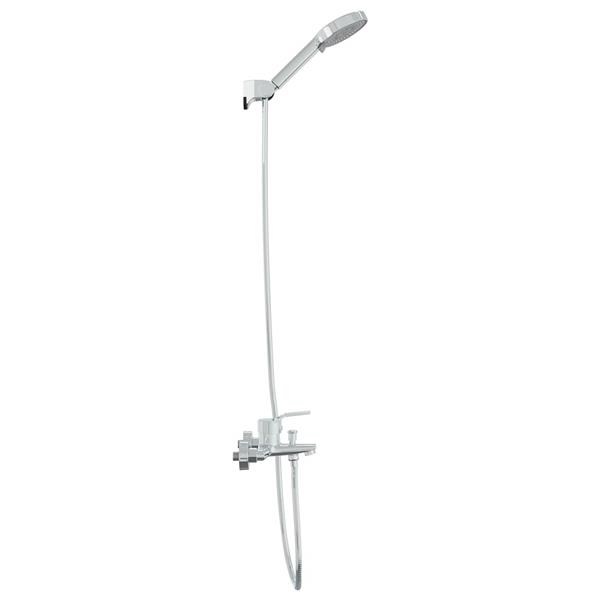 Grote foto vidaxl doucheset chroom g 1 2 inch doe het zelf en verbouw sanitair