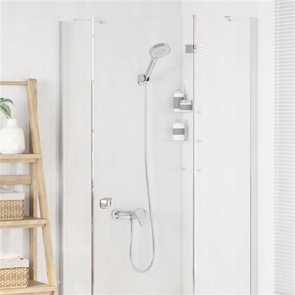 Grote foto vidaxl doucheset chroom g 1 2 inch doe het zelf en verbouw sanitair