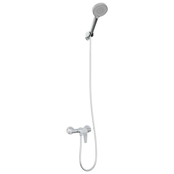 Grote foto vidaxl doucheset chroom g 1 2 inch koper doe het zelf en verbouw sanitair