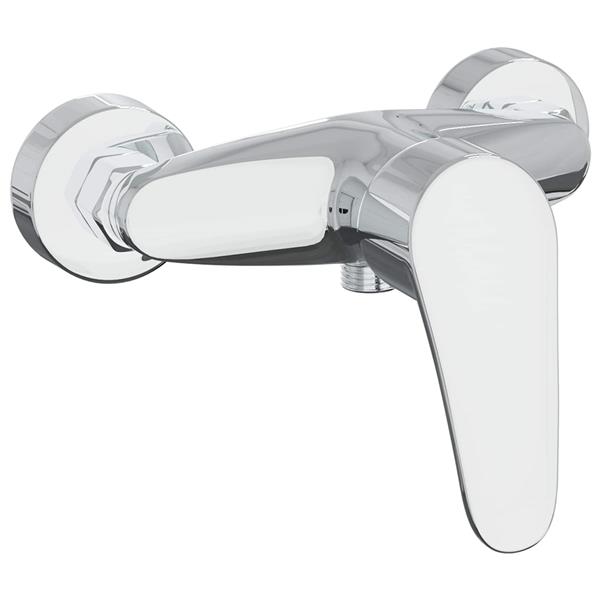 Grote foto vidaxl douchemengkraan chroom g 1 2 inch doe het zelf en verbouw sanitair