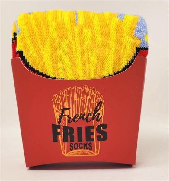 Grote foto apollo french fries socks 42 47 kleding heren ondergoed