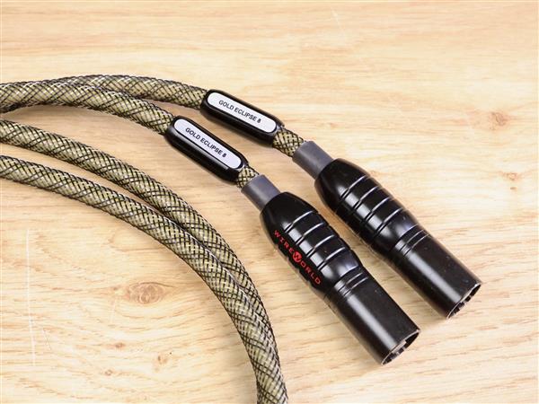 Grote foto wireworld gold eclipse 8 high end audio interconnects xlr 1 0 metre audio tv en foto onderdelen en accessoires