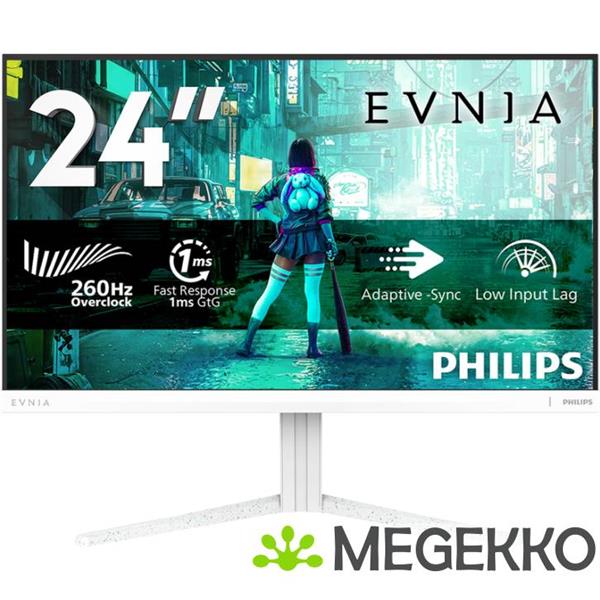 Grote foto philips evnia 24m2n3201pl 00 23.8 full hd 260hz ips monitor computers en software overige computers en software