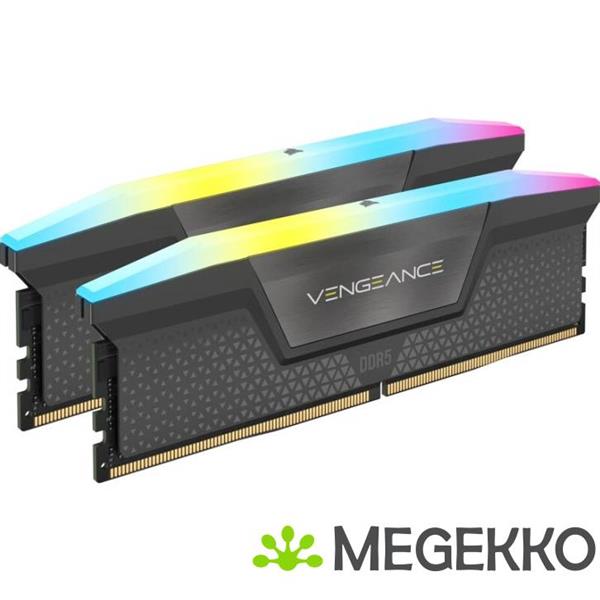 Grote foto corsair ddr5 vengeance rgb 2x32gb 5600 computers en software geheugens