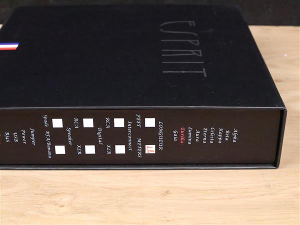 Grote foto esprit eureka high end audio phono interconnect din rca 1 2 metre audio tv en foto onderdelen en accessoires