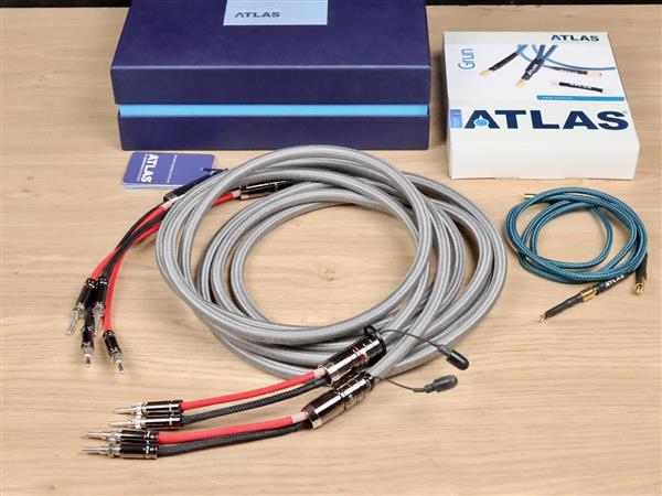 Grote foto atlas cables ascent transpose grun high end audio speaker cables 3 0 metre audio tv en foto onderdelen en accessoires