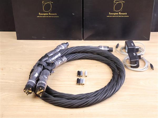 Grote foto synergistic research element cts analog high end audio power cables 1 5 metre 2 available audio tv en foto onderdelen en accessoires