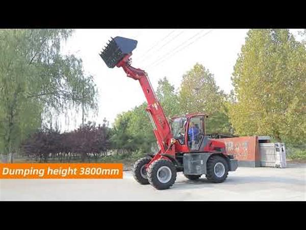 Grote foto swenson telescopische knikshovel tl2500 agrarisch tractoren
