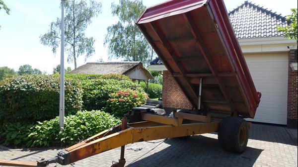 Grote foto schuitemaker ekw50 kipper 5 tons agrarisch aanhangwagens