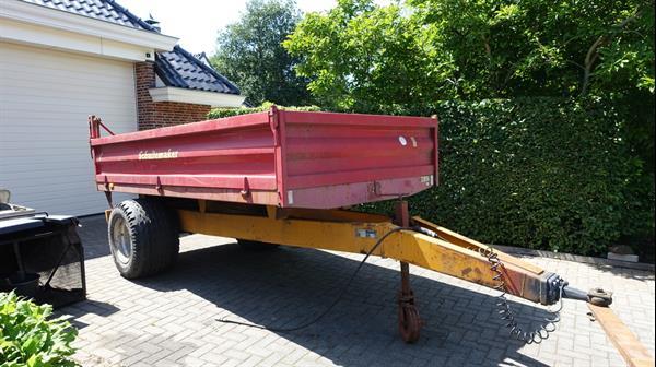 Grote foto schuitemaker ekw50 kipper 5 tons agrarisch aanhangwagens