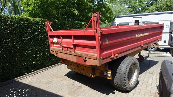 Grote foto schuitemaker ekw50 kipper 5 tons agrarisch aanhangwagens
