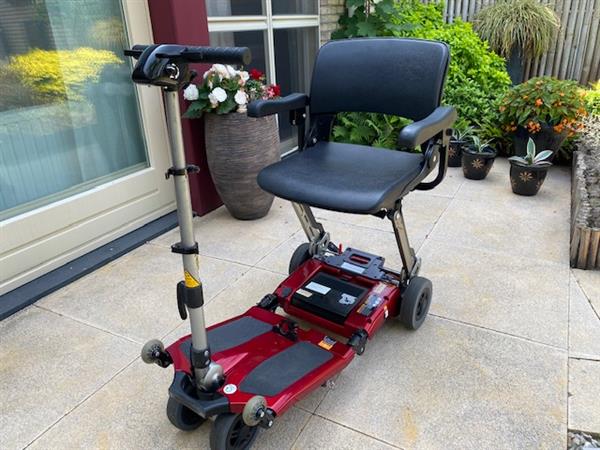 Grote foto mango opvouwbare opklapbare scootmobiel 4 wielen diversen brommobielen en scootmobielen
