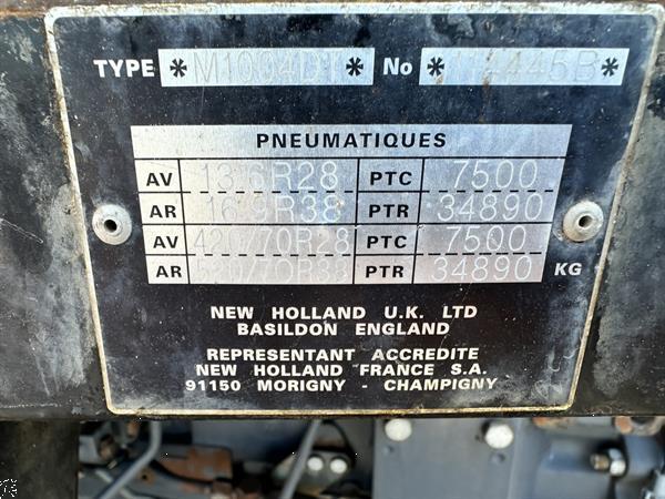 Grote foto new holland m100 agrarisch tractoren