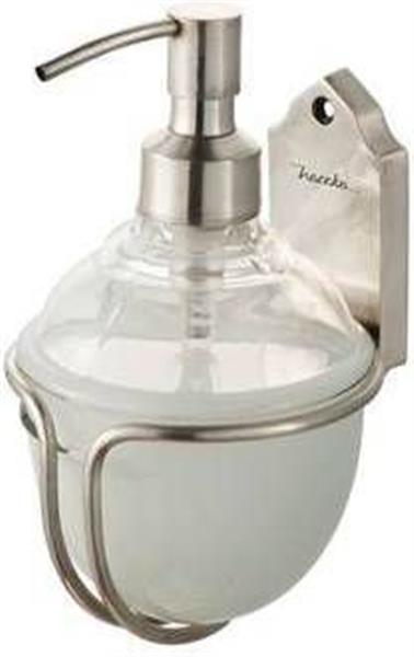 Grote foto haceka vintage zeepdispenser zilver huis en inrichting complete badkamers