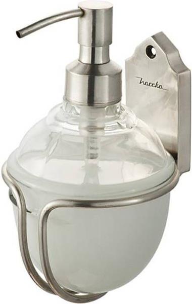 Grote foto haceka vintage zeepdispenser zilver huis en inrichting complete badkamers