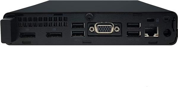 Grote foto hp prodesk 600 g4 mini intel core i3 8100t 8gb 128gb ssd wifi win 11 home refurbished li computers en software overige computers en software