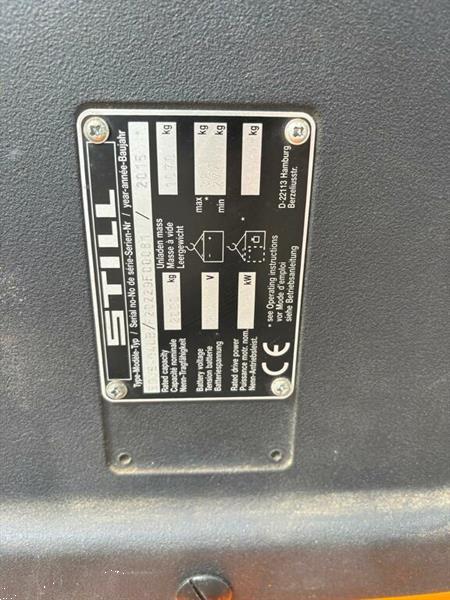Grote foto vs 22947 elektrische stapelaar still egvs14 doe het zelf en verbouw hefwerktuigen