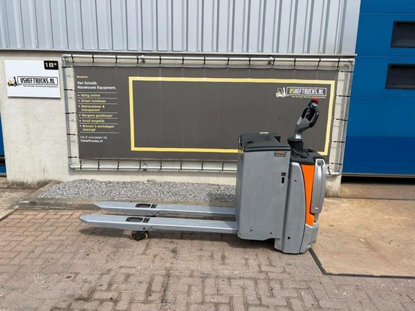 Grote foto vs 22951 elektrische palletwagen still lepels 1600mm doe het zelf en verbouw hefwerktuigen