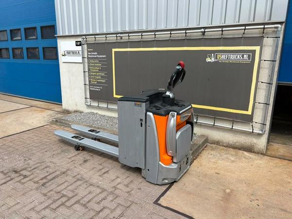 Grote foto vs 22951 elektrische palletwagen still lepels 1600mm doe het zelf en verbouw hefwerktuigen
