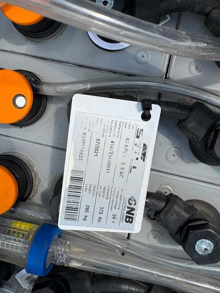 Grote foto vs 22951 elektrische palletwagen still lepels 1600mm doe het zelf en verbouw hefwerktuigen