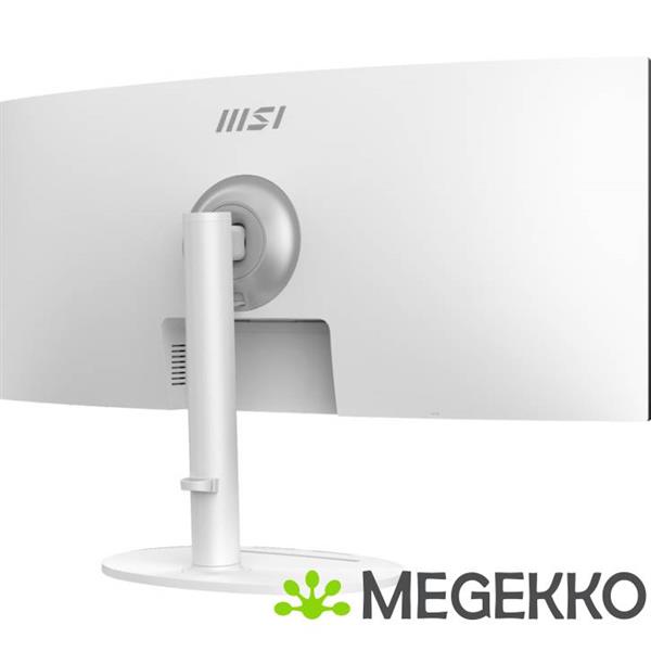 Grote foto msi modern md342cqpw 34 wide quad hd 120hz va curved usb c monitor computers en software overige computers en software