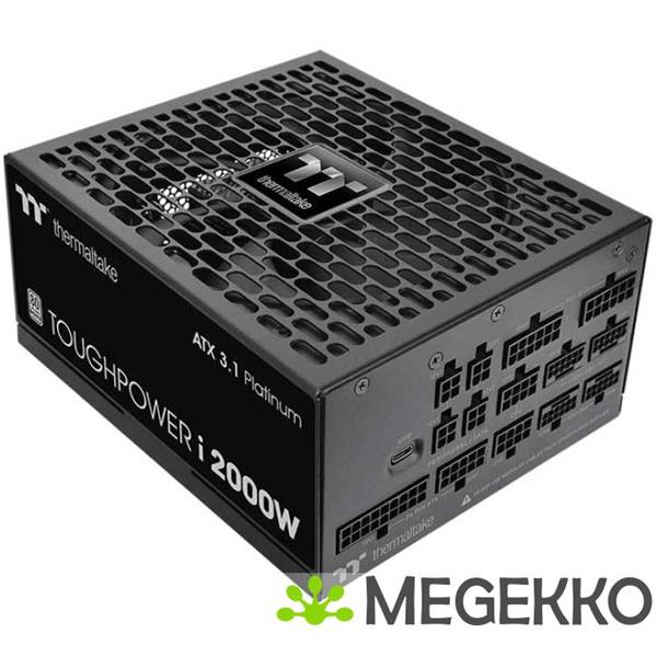 Grote foto thermaltake toughpower i2000w power supply unit 2000 w 24 pin atx atx zwart computers en software overige