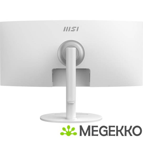 Grote foto msi modern md342cqpw 34 wide quad hd 120hz va curved usb c monitor computers en software overige computers en software