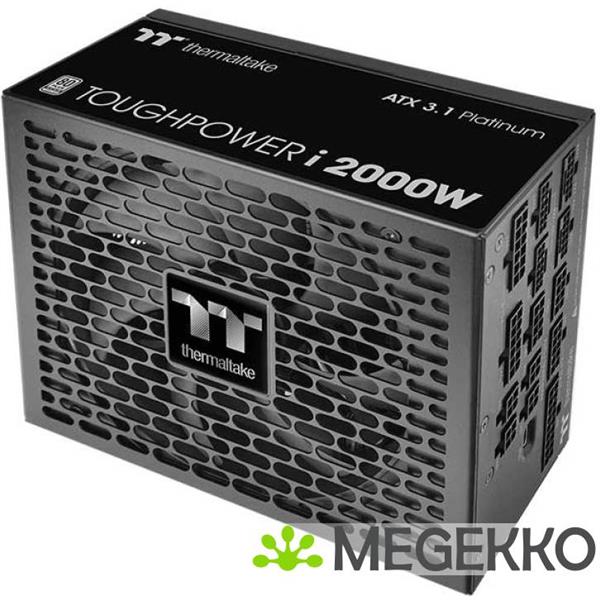 Grote foto thermaltake toughpower i2000w power supply unit 2000 w 24 pin atx atx zwart computers en software overige