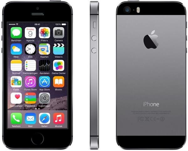 Grote foto magazijn opruiming apple iphone 5s model 2013 16gb 4 zwart garantie telecommunicatie apple iphone