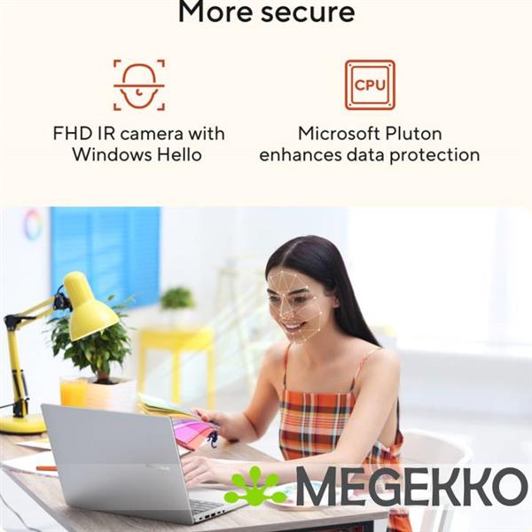 Grote foto asus vivobook 16 m1607ga mb084w copilot pc 16 amd ryzen ai 7 computers en software overige computers en software